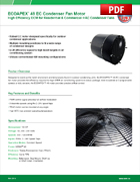 ECOAPEX™ 48 EC Condenser Fan Motor